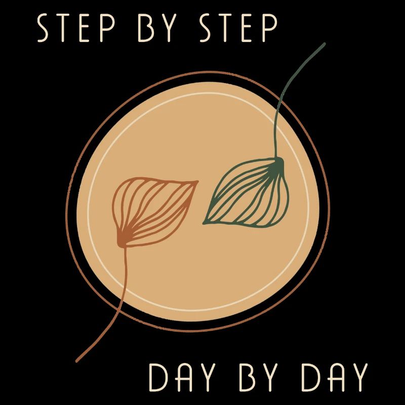step by step day by day