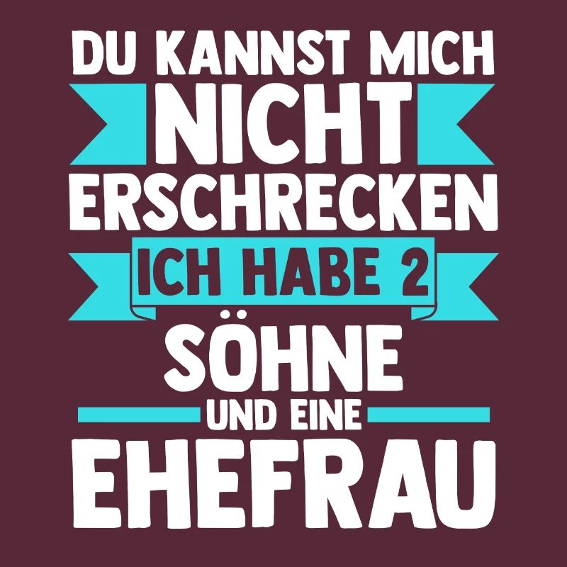 Papa 2 Söhne Papa von 2 Söhnen Geschenk