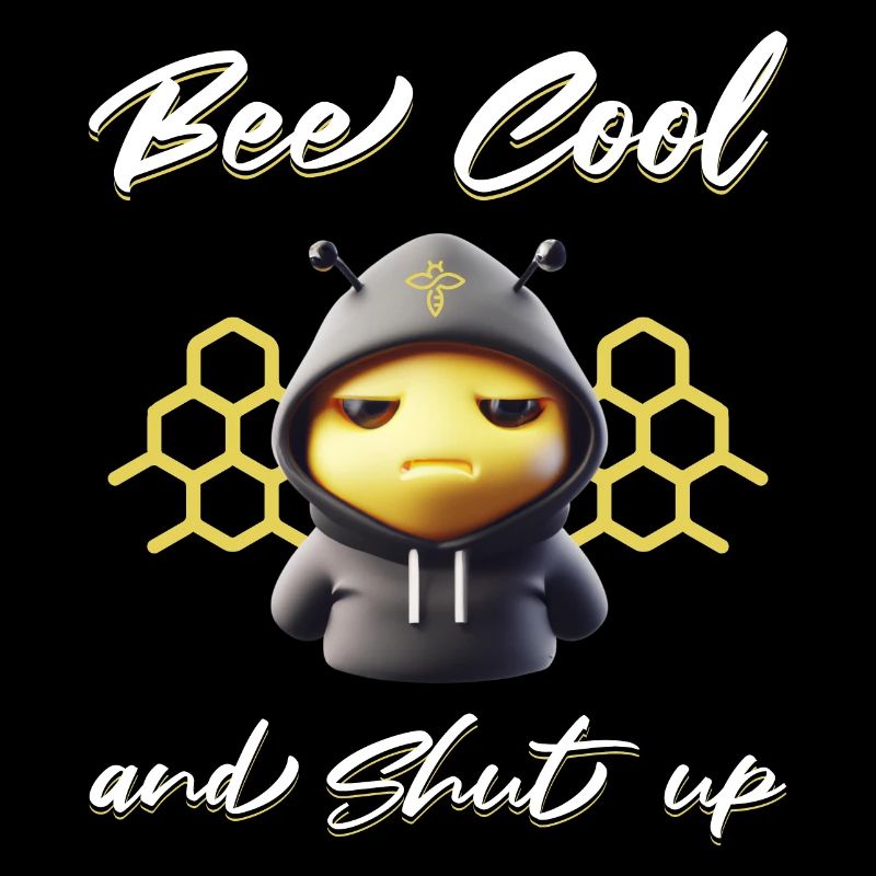 Cooles Bienen Design