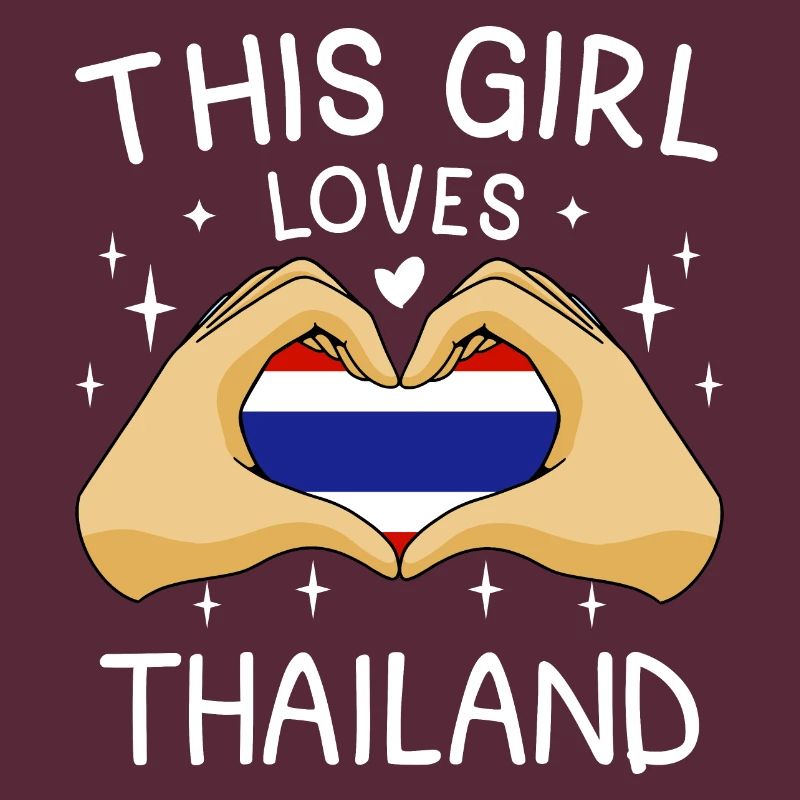 Thaïlande Drapeau Thaïlandais Drapeau utilisé Look
