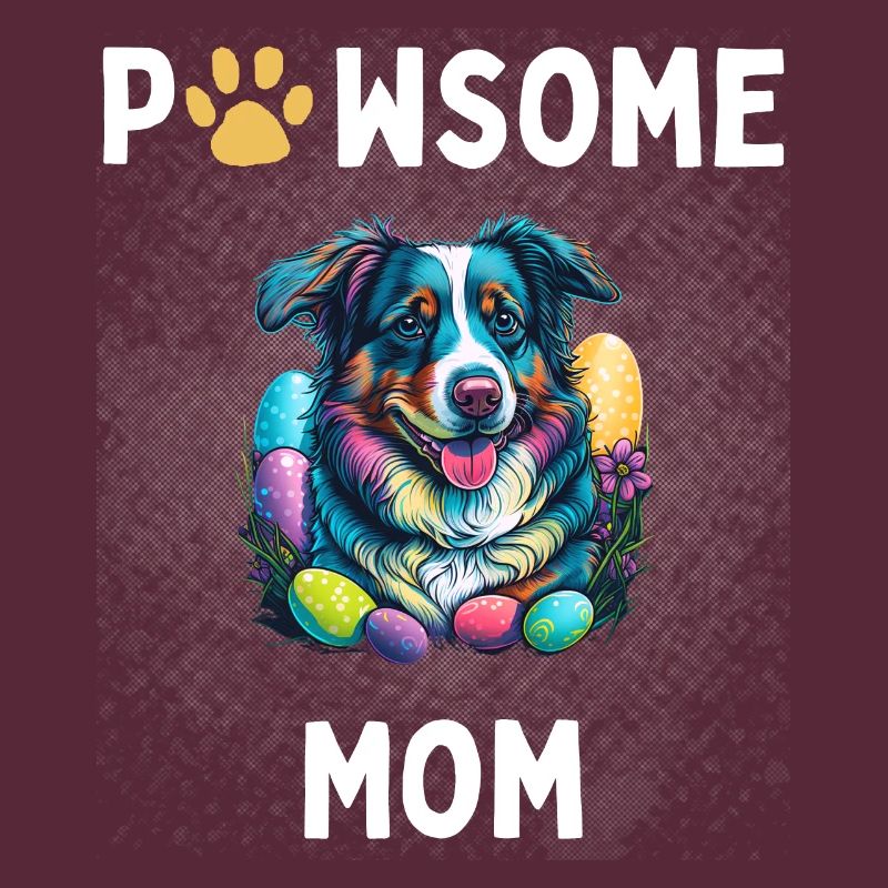 Australian Shepherd Easter Egg Hunter Mom Costume