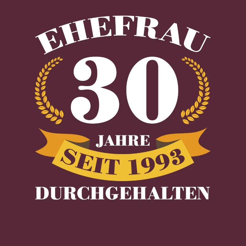 30. Hochzeitstag Ehefrau Perlenhochzeit Geschenk