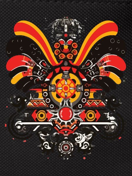 Traditional German motif