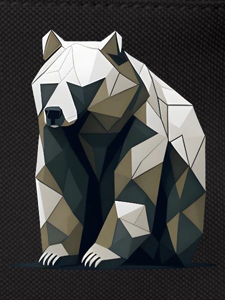 Minimalistic Bear