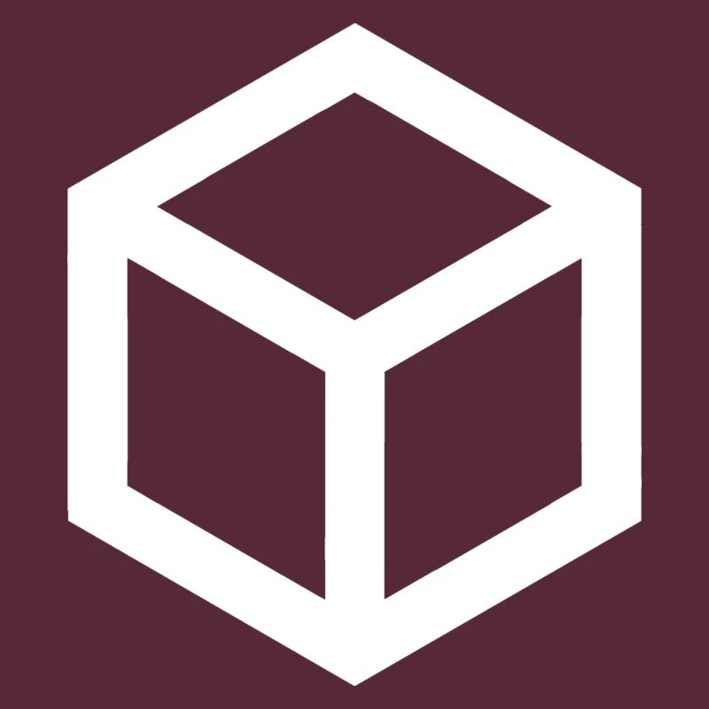 Simple. White. Cube