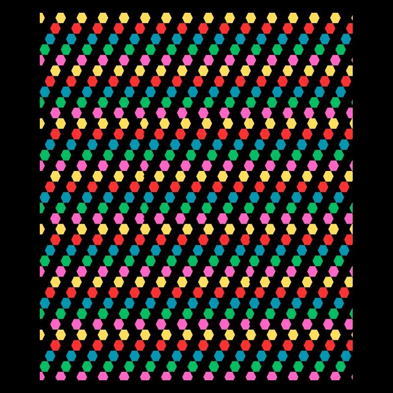 Rhombus pattern design
