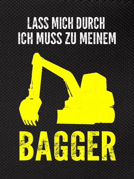 Baggerfahrer Bagger Fahrer Geschenk