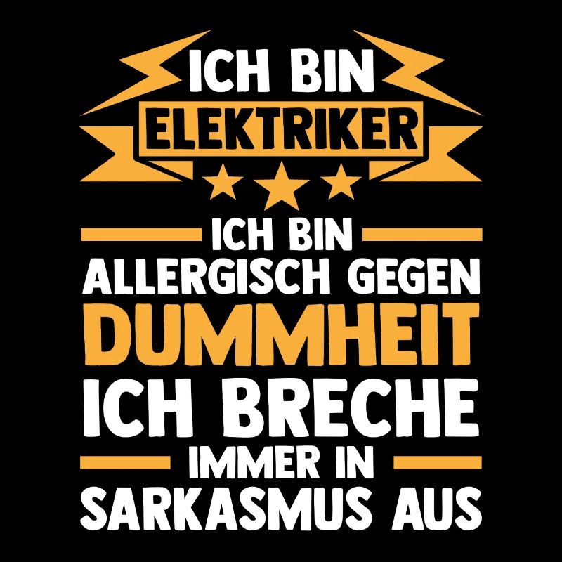 Elektriker Beruf Elektroarbeiter Geschenk