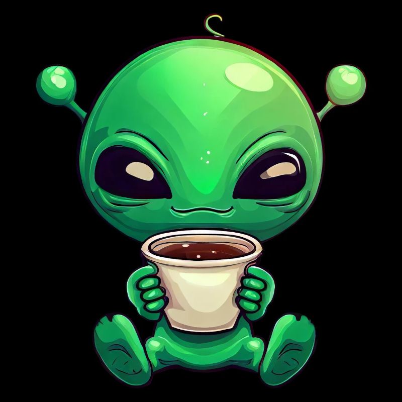 Alien Alien Coffee Drinker Early Bird G