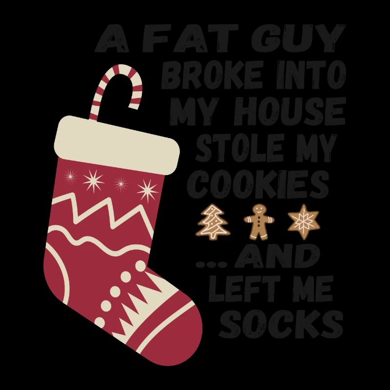 Lustiger Nikolaus Spruch - Ein dicker Kerl .......