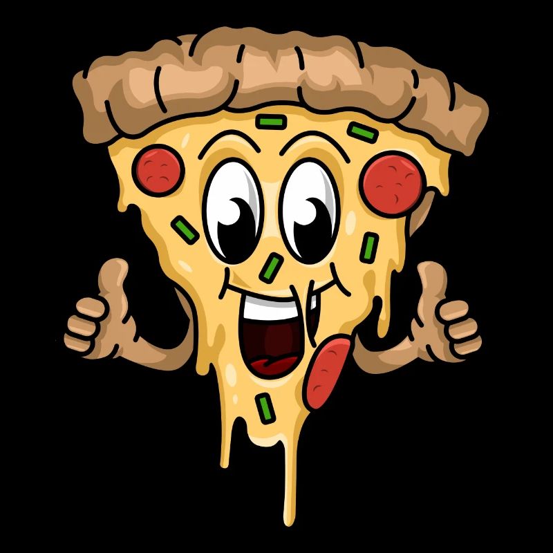 Happy Pizza Slice