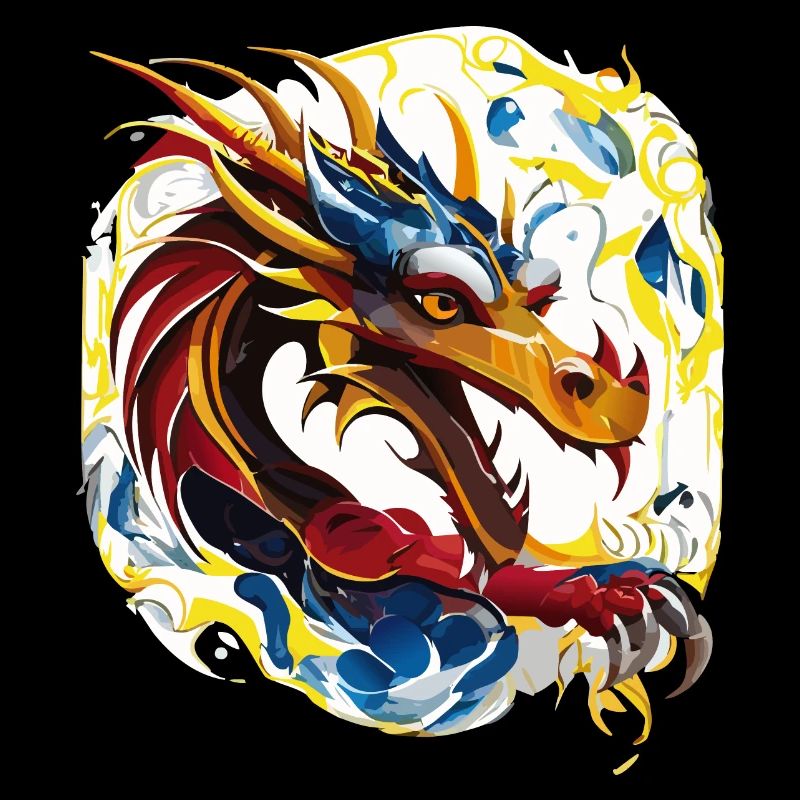 Freundlicher Drache (Artwork Collection)