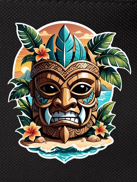 Tiki Beach - Polynesia Statue