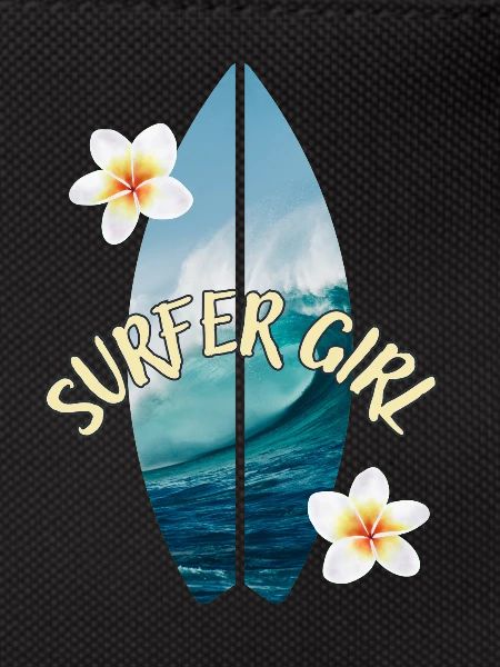 Fille surfeuse