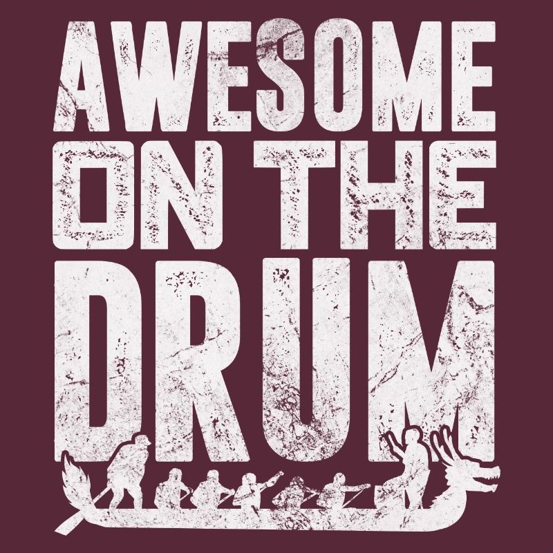 Awesome on the drum