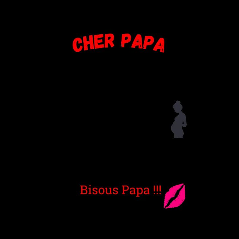 Annonce grossesse futur papa