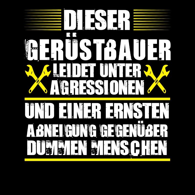 Gerüstbauer Beruf Gerüstbau Geschenk