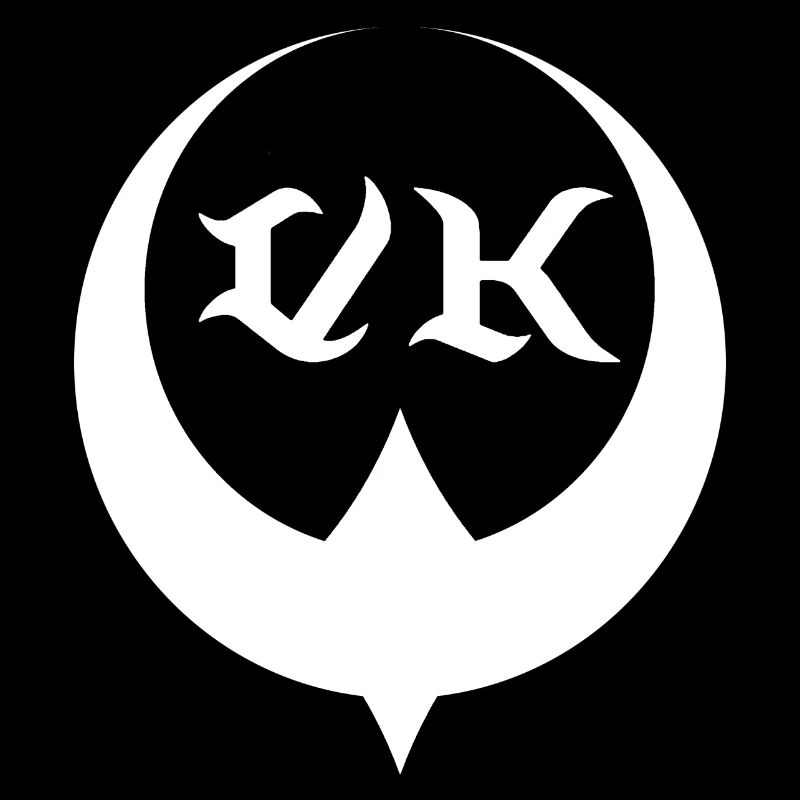 VK White Moon Logo