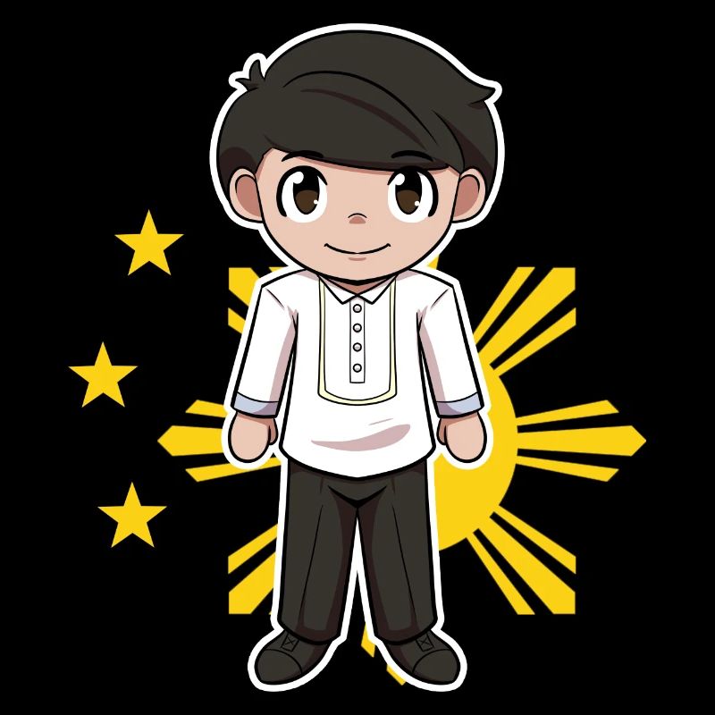 Philippines Filipino Flag Pride I Gift