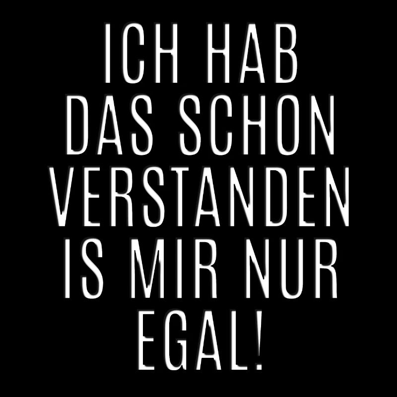I already understood that, I just don't care