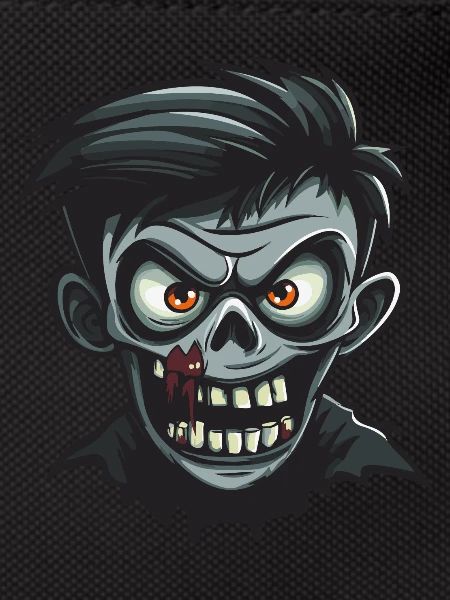 Zombie Halloween Comic