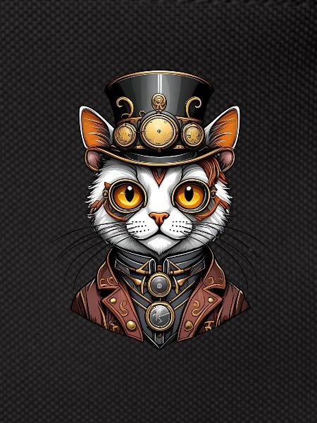 Steampunk cat