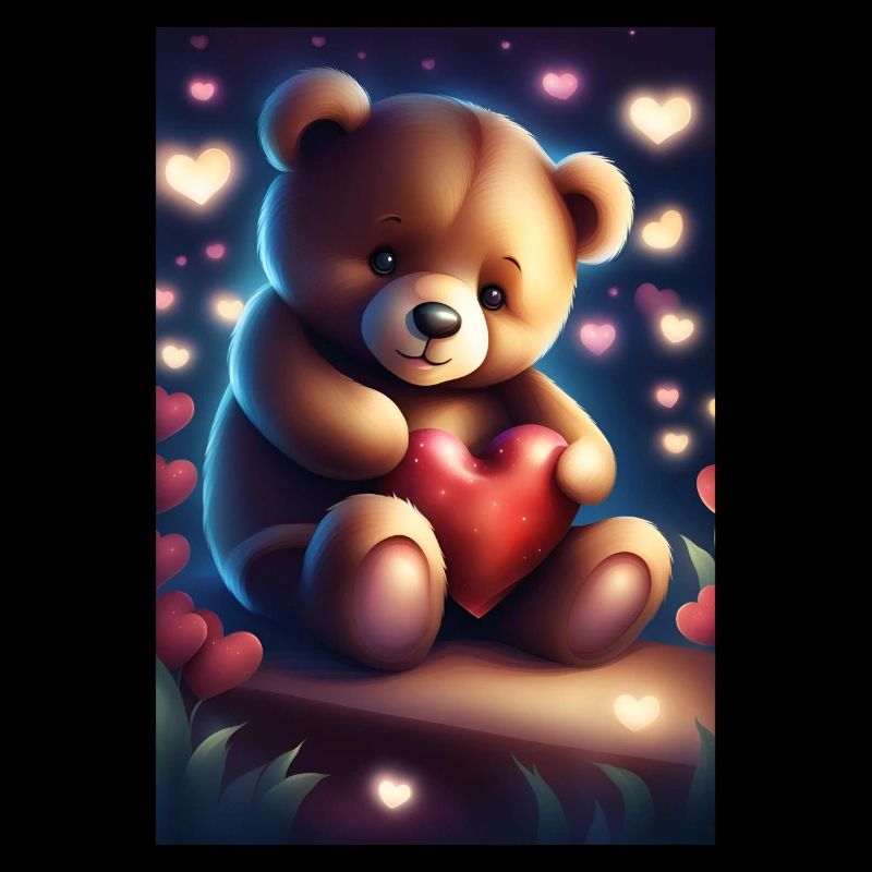 Adorable teddy bear