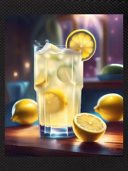 Sour lemon juice