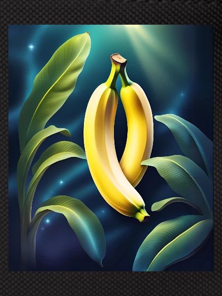 Cool looking banana design