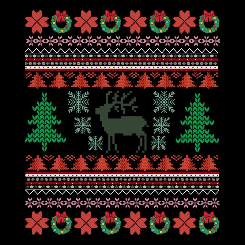 Retro Weihnachtsmuster 2