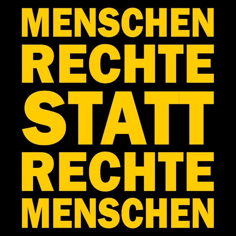 menschenrechte statt rechte menschen