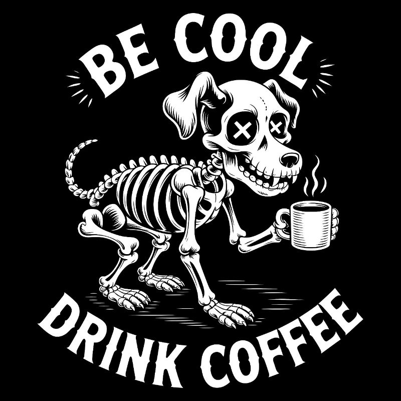 Squelette Squelette de Café Be Cool