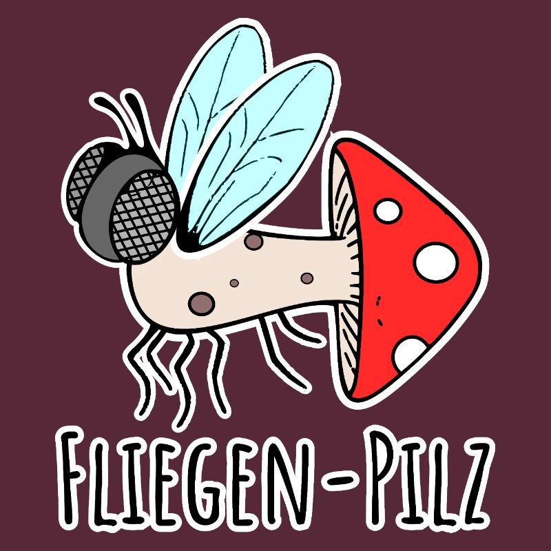 Fly agaric - half fly, half mushroom
