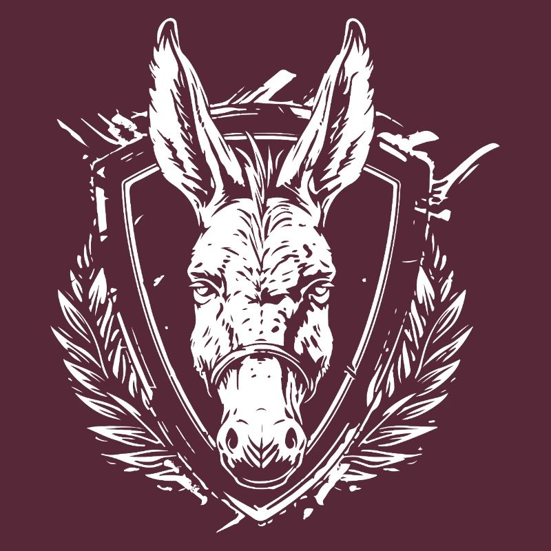 Blason du feuillage du Bouclier d’âne