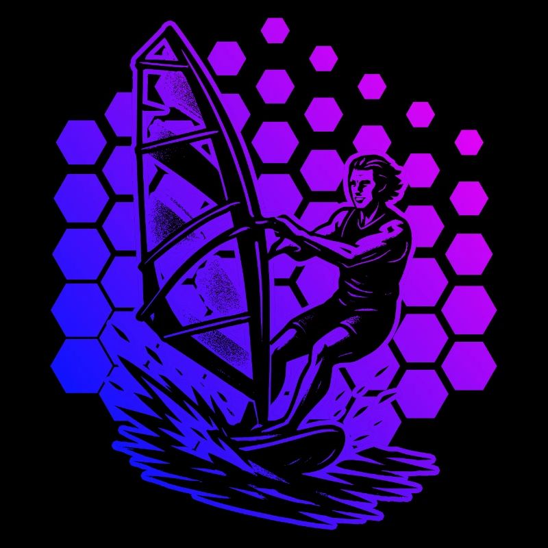 Clear windsurfing message