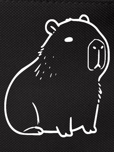 Capybara capybara white