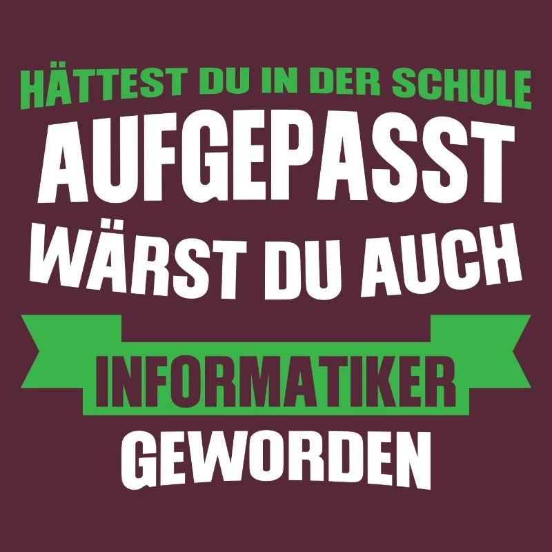 Informatiker Beruf IT-Informatiker Geschenk