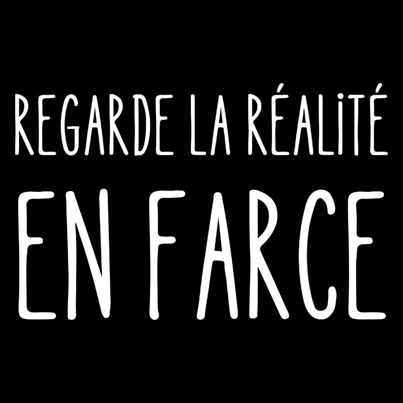regarder la réalité en farce