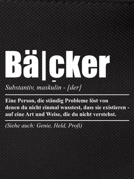 Bäcker Geschenkidee