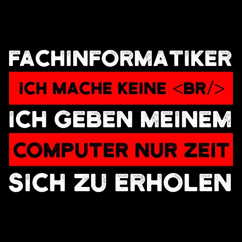Fachinformatiker Beruf Coder Geschenk