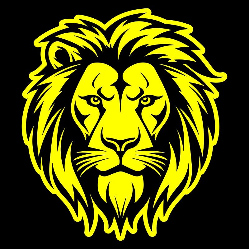 Lion Silhouette Lion Head