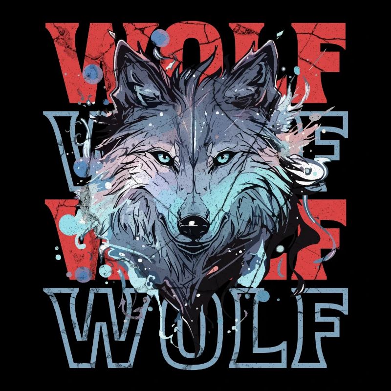 Wolf Wolf Head Mystical Nature Wild Wilderness Art