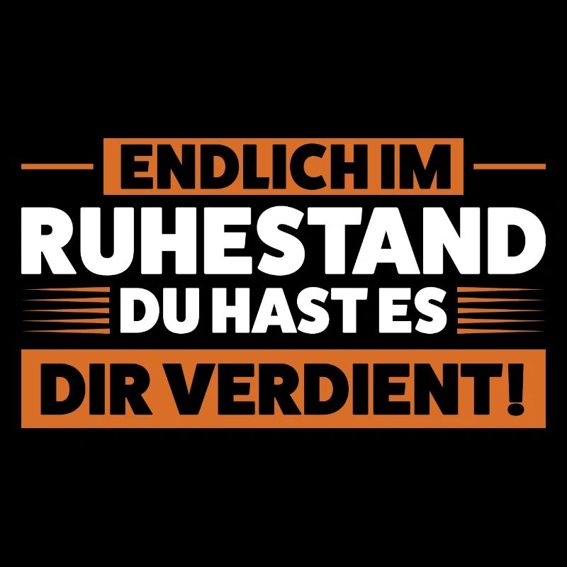 Ruhestand Rente Pension Geschenk