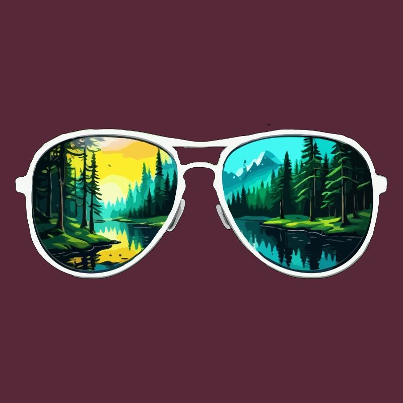 Lunettes de soleil / Reflection / Forest / Reflection