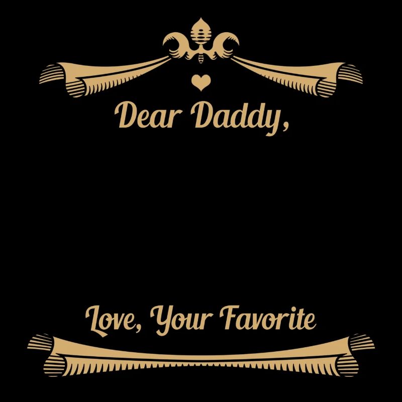 Dear Daddy Thanks for Being my Dad