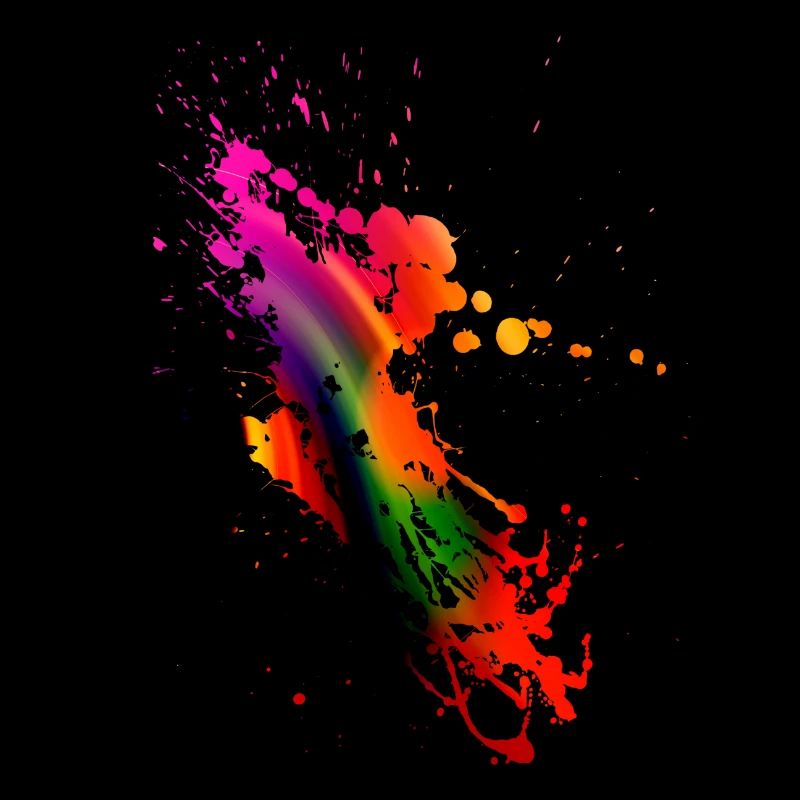 Colorsplash - bunter Farbklecks