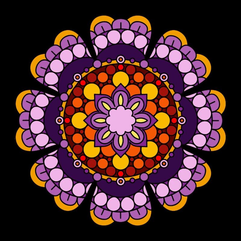 Art de la méditation Mandala