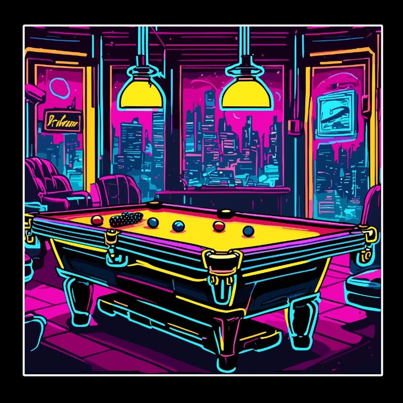 Billard / Boule de billard / 8 boules / billard / Kö