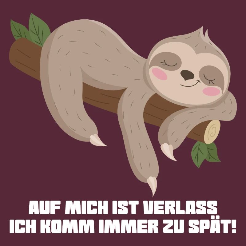 Faultier Sarkasmus Ironie Geschenk