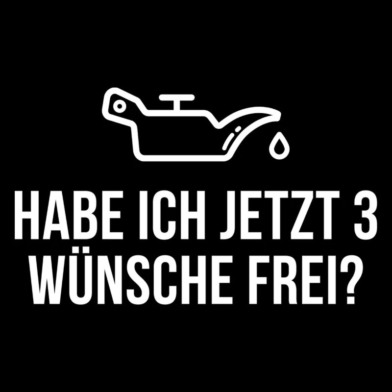 Habe ich jetzt 3 Wünsche frei? Öl Warnleuchte